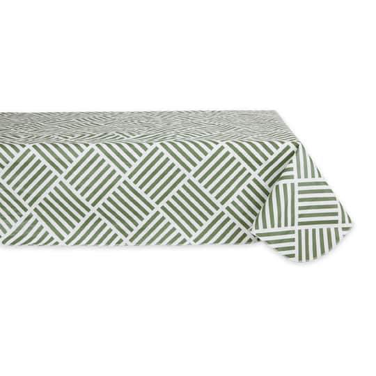 Artichoke Grid Vinyl Tablecloth 60" x 84"